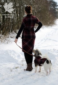 Karo Kostüm 60er Burda Hundemantel Karo