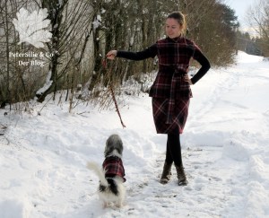 Karo Kostüm 60er Burda Hundemantel Karo