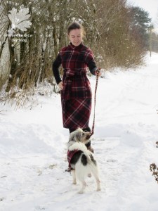 Karo Kostüm 60er Burda Hundemantel Karo