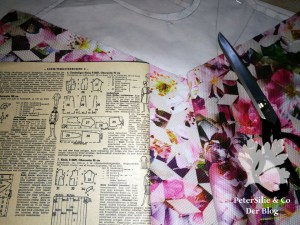 neuer-schnitt 1962-november Zweiteiliges Kleid nähen 60er