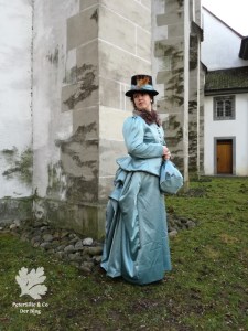 Kleid nähen Belle Époque 1880