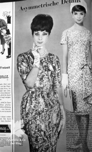 Neuer Schnitt, 60er 50er Vintage Kleid