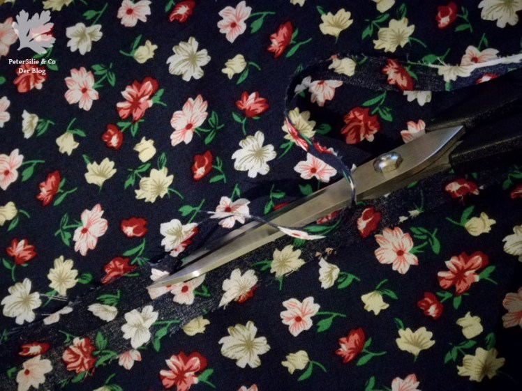 Kappnaht Tutorial Zurückschneiden