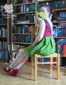 Lieblingskleid nachnähen Rückenausschnitt