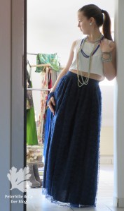 Spitzenrock Crop Top La Mia Boutique