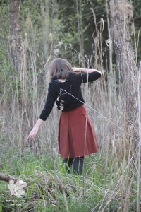 Capone Faltenrock Unikatze Kord