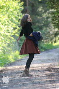 Capone Faltenrock Kord