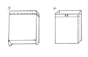 Shweshwe Rucksack Schemaschnitt