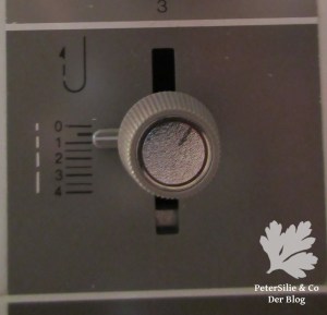 Kantenversäubern Einstellung Tutorial säumen von dünnen Stoffen