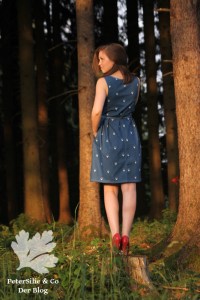 Nähkind Retroliebe Kleid Jeans nähen