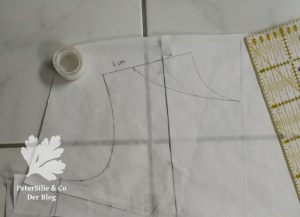 Schnittkonstruktion Auschnitt