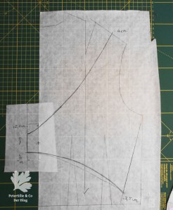 Schnittkonstruktion Rückenteil