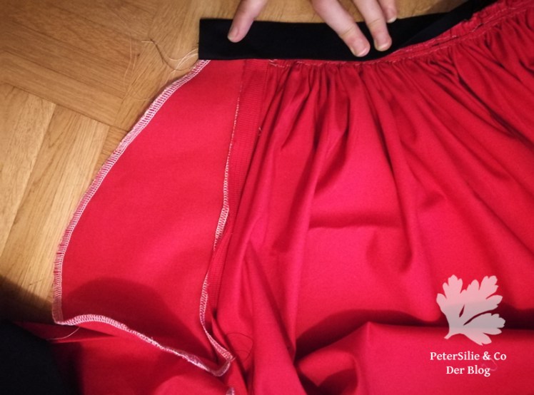 Tutorial Beidseitiger Nahttaschenverschluss mit Bindebändern