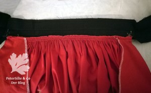 Tutorial Beidseitiger Nahttaschenverschluss mit Bindebändern