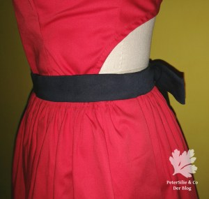 Tutorial Beidseitiger Nahttaschenverschluss mit Bindebändern