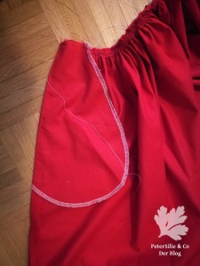 Tutorial Beidseitiger Nahttaschenverschluss mit Bindebändern