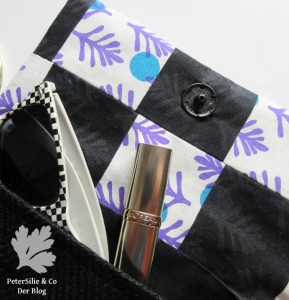 Tasche Siebdruck Patchwork