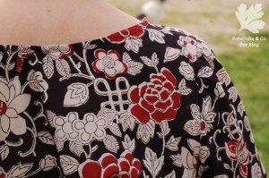 Stoff indiscer Blockprint Karlotta Pink