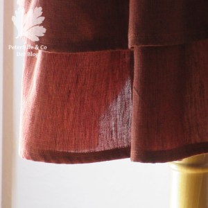 Handloom Karlotta Pink 20er Jahre Kleid nähen Saum