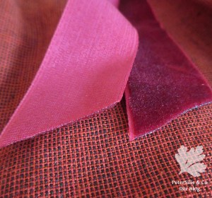 Handloom Karlotta Pink 20er Jahre Kleid nähen Samtband