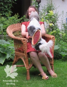 20er Jahre Vintage Kleid nähen Schemaschnitt Handdloom Karlotta Pink