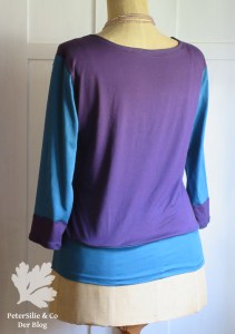 Schlupfbluse Blutsgeschwister Buch Jersey