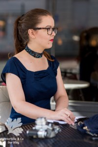 Burda Fifties-Kleid 09/2006 #193, 193-092006-DL, Vintage Kleid nähen Blog