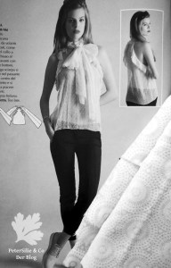 La Mia Boutique April 2016 nähen Schluppenbluse