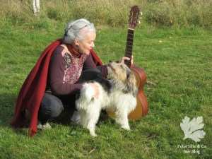 Schlupfbluse Aborigineprint Karlotta Pink Blutsgeschwister-Nähbuch