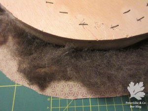 Sitzfläche Polsterung