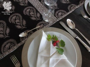 Tischläufer Paisley Blockprint karlotta Pink