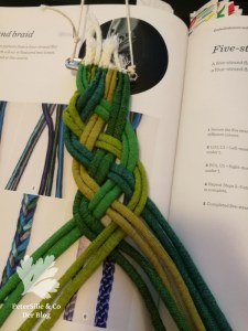 Kleid 02/2014 #112 Burda 112-022014-DL Karlotta Pink Handloom 60s Vintage Grün Nähblog Creating Couture Embellishment