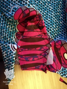 Zwickel nähen Innenseite