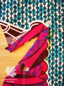 Zwickel bügeln verstürzen