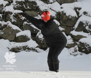 Origami Maske ShweShwe Stoff Karlotta Pink