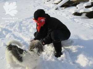 Origami Maske ShweShwe Stoff Karlotta Pink
