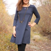 McCalls 7348 T-Shirtkleid Kleid