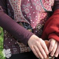 Schlupfbluse Aborigine