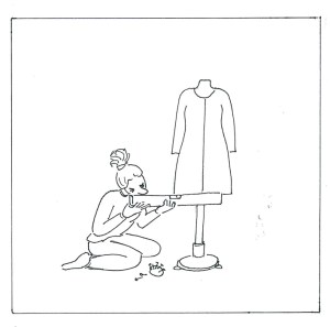 comic Die Sache mit dem Saum