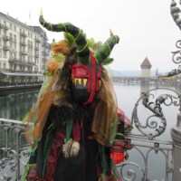 Fasnacht Maske 2018 Maskenball Karlotta Pink