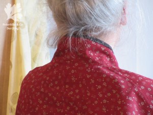 Wendebluse/Jacke Burda International Frühling 84 japanischer Double-Face Karlotta Pink