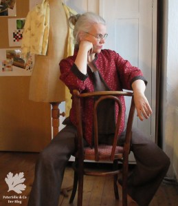 Wendebluse/Jacke Burda International Frühling 84 japanischer Double-Face Karlotta Pink