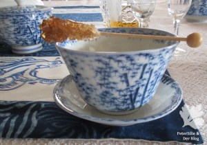 Tischläufer Siebdruck Blockprint Karlotta Pink Patchwork