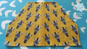 Zebra Kangaroo-Taschen schräg