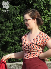 Sabine Harlekinbluse