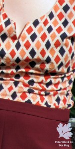 Bluse Blockprint Karlotta PinkVintage