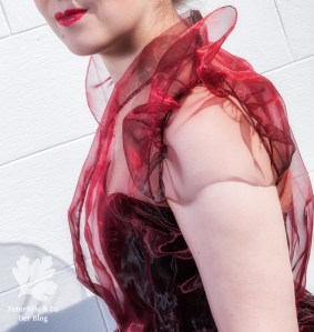 Ballkleid Vintage Organza nähen Ronne How to do fashion blouse Bluse