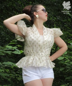 How To Do Fashion Ronne Rüschen Bluse