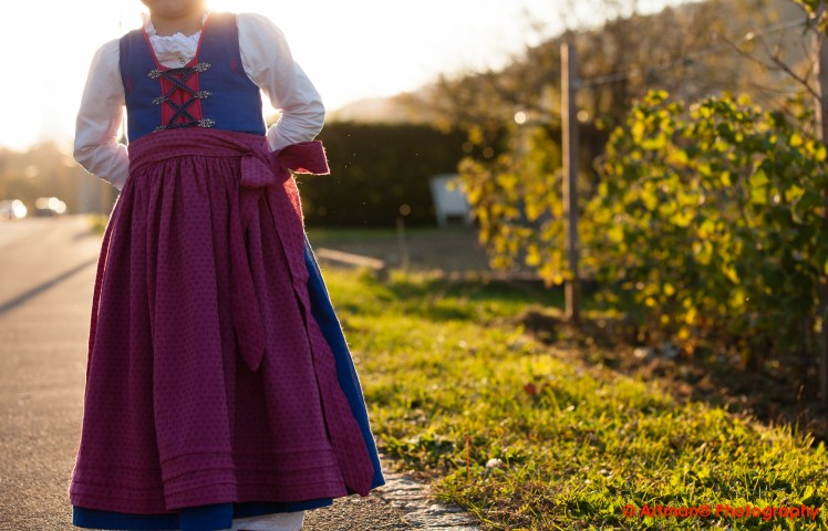 die grinsekatze ch mädchendirndl karlotta pink