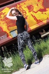 Hudson Pants lang true bias Sweat Leo Print